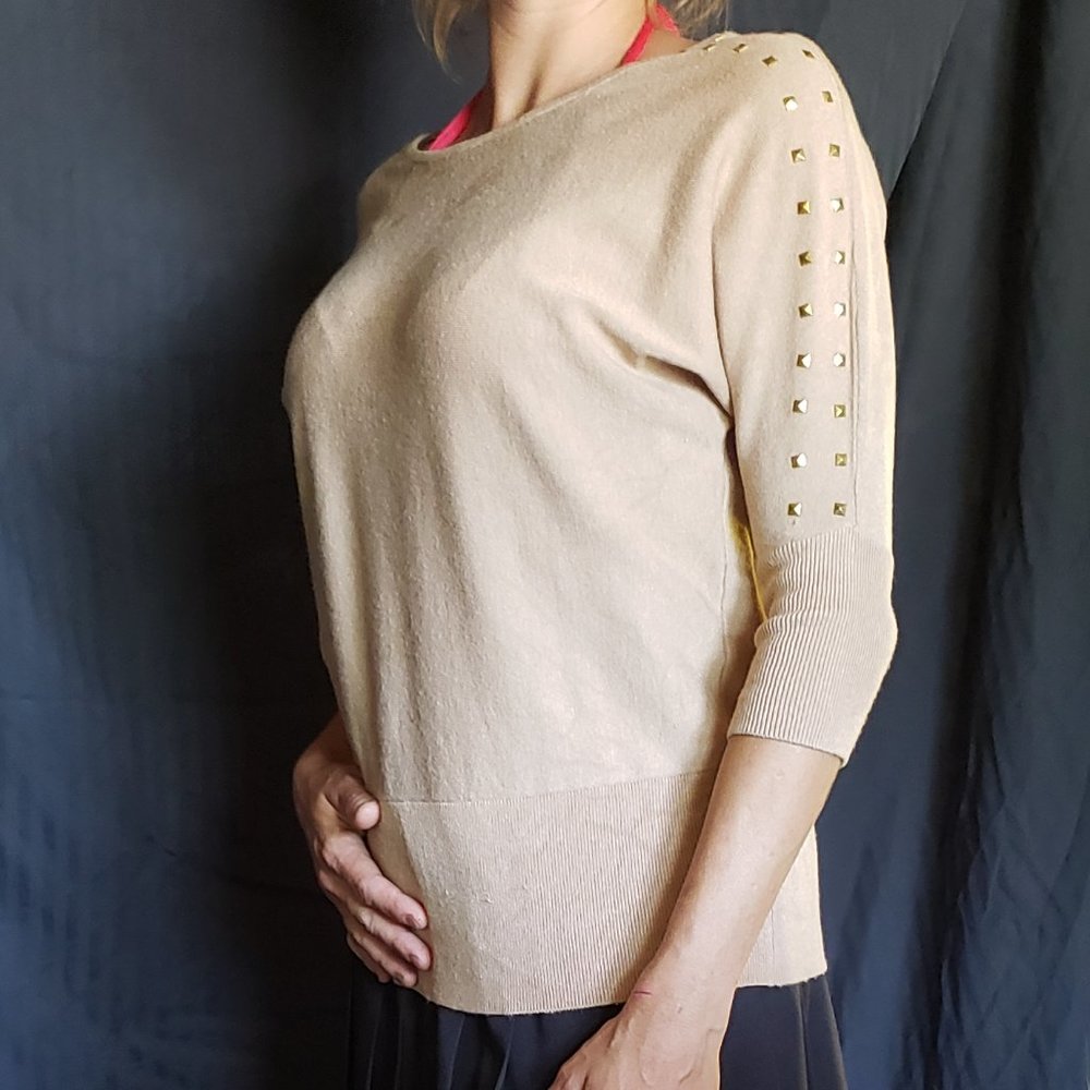 Fashion Avenue Tan Sweater